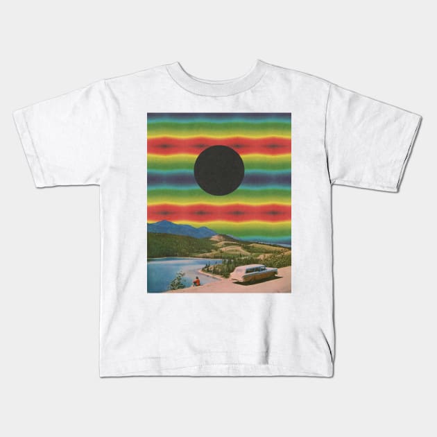 Pigments in the sky Kids T-Shirt by Mariano Peccinetti 